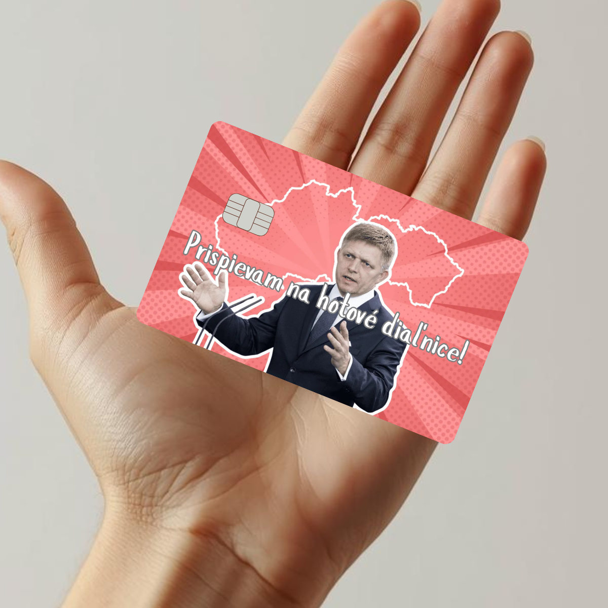 SkinIt nálepka na kartu - Slovenské diaľnice