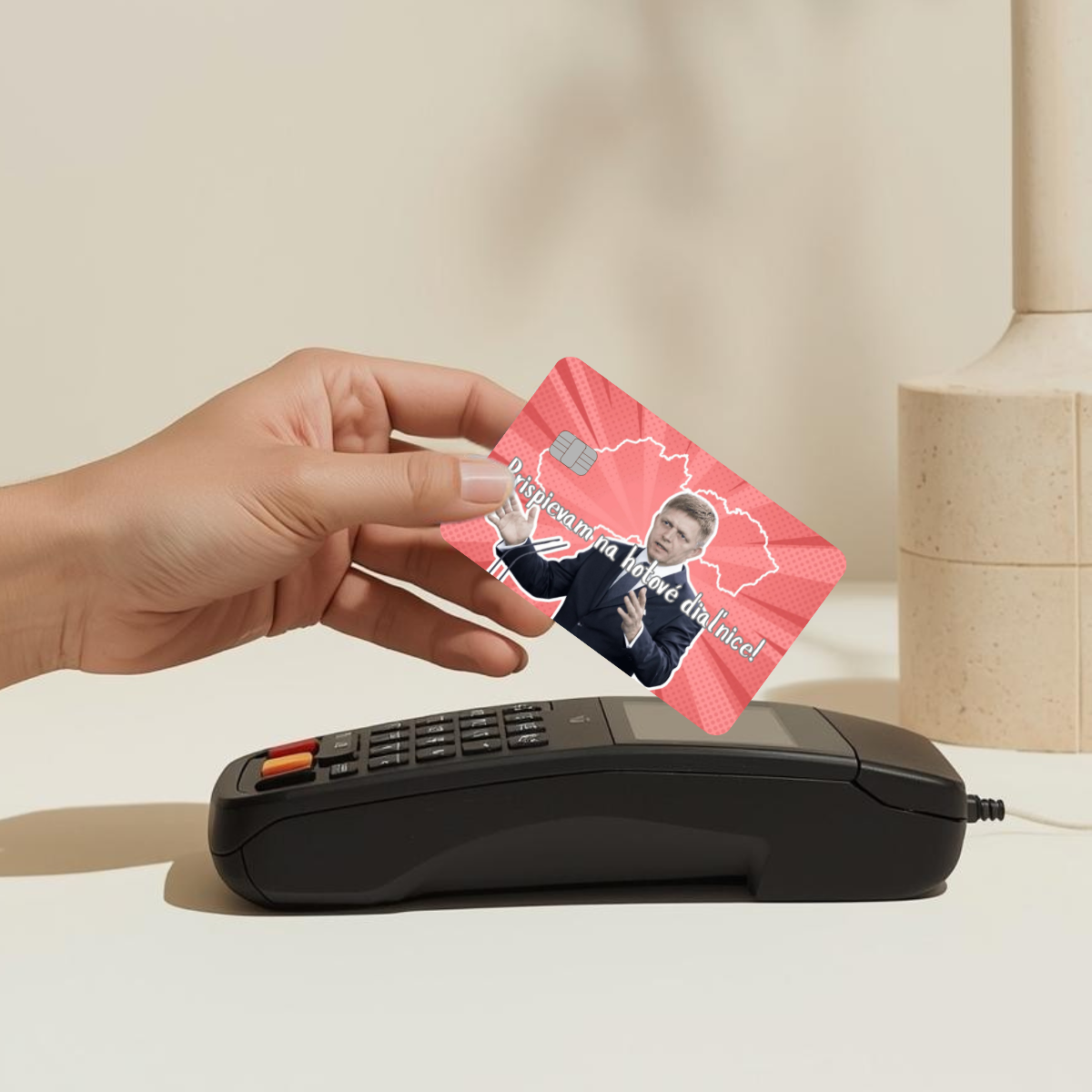 SkinIt nálepka na kartu - Slovenské diaľnice